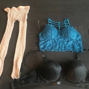 Fishnets and Bras!